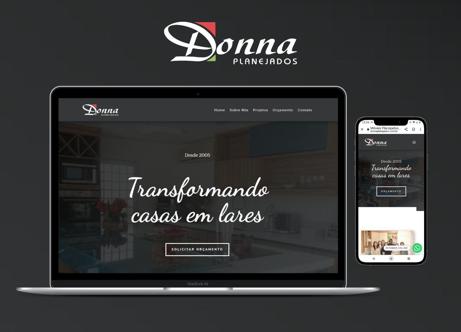Foto site Donna Planejados - página criamos sites - agência x3 .jpg